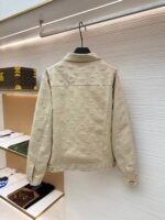 Louis Vuitton all-over embossed denim jacket - Image 2