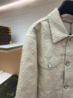 Louis Vuitton all-over embossed denim jacket - Image 4