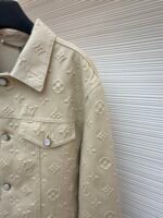 Louis Vuitton all-over embossed denim jacket - Image 5