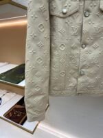 Louis Vuitton all-over embossed denim jacket - Image 6