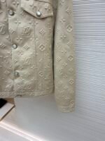Louis Vuitton all-over embossed denim jacket - Image 7