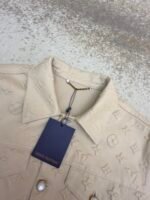 Louis Vuitton all-over embossed denim jacket - Image 16