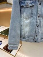 GUCCI monogram jacquard denim trousers - Image 18