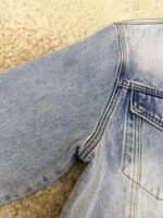 GUCCI monogram jacquard denim trousers - Image 12