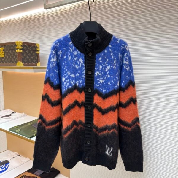 Louis Vuitton Wave Snow Cardigan Jacket