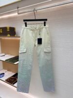 Louis Vuitton Gradient Jacquard Denim Work Pants