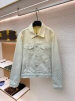 Louis Vuitton gradient jacquard denim jacket