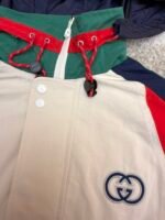 Gucci color-blocked nylon patchwork jacket - Image 15
