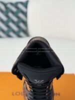 Louis Vuitton Trainer Classic Printed High-Top Sneakers - Image 7
