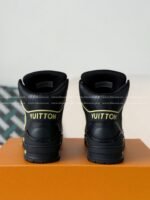 Louis Vuitton Trainer Classic Printed High-Top Sneakers - Image 3