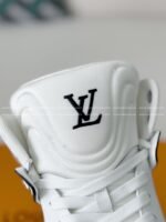 Louis Vuitton Trainer Classic Printed High-Top Sneakers - Image 6