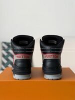 Louis Vuitton Trainer Classic Printed High-Top Sneakers - Image 3