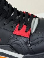 Louis Vuitton Trainer Classic Printed High-Top Sneakers - Image 6