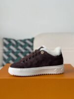 Louis Vuitton Time Out Suede Sneakers - Image 12