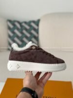 Louis Vuitton Time Out Suede Sneakers - Image 10