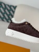 Louis Vuitton Time Out Suede Sneakers - Image 9