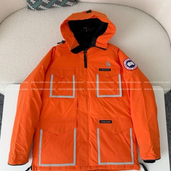 Canada Goose x OVO Joint ModelReflective Strip Hooded Down Jacket