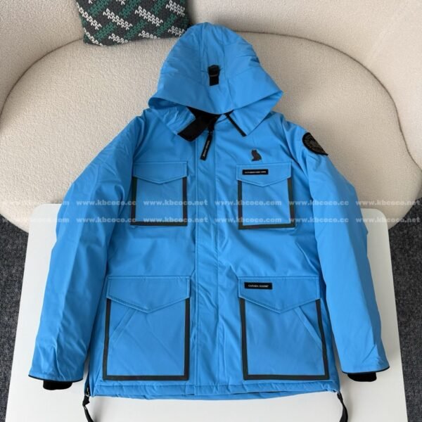 Canada Goose x OVO Joint ModelReflective Strip Hooded Down Jacket