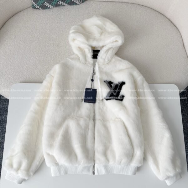 Louis Vuitton Hooded Fleece Jacket
