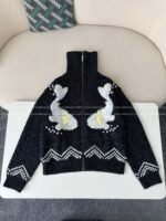 Louis Vuitton x Nigo Joint Model FW25 Lapel Sweater