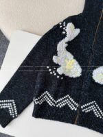 Louis Vuitton x Nigo Joint Model FW25 Lapel Sweater - Image 12