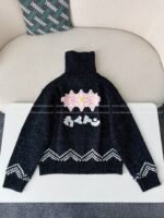 Louis Vuitton x Nigo Joint Model FW25 Lapel Sweater - Image 3