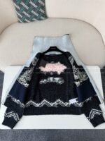 Louis Vuitton x Nigo Joint Model FW25 Lapel Sweater - Image 2