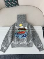 Louis Vuitton x Nigo Joint Model FW25 Lapel Sweater - Image 2