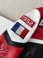 Givenchy ss23 Contrast Color Zipper Stand Collar Leather Jacket - Image 15