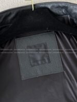 Givenchy ss23 Contrast Color Zipper Stand Collar Leather Jacket - Image 5