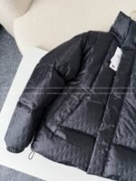 Dior Logo Printed Stand-Up Collar Down Jacket - Image 12