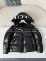 Moncler Ski Season Hooded Short Down Jacket