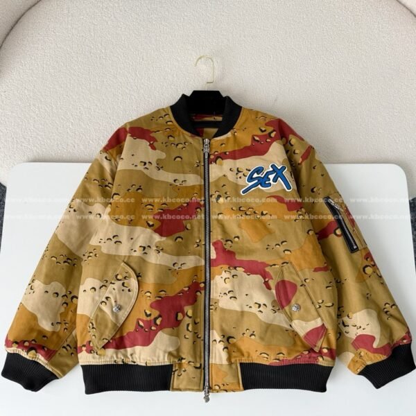 Chrome Hearts Camouflage Printed Coat