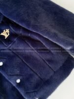 Louis Vuitton x Nigo Joint Model FW25 Single-Breasted Fur Coat - Image 9