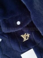 Louis Vuitton x Nigo Joint Model FW25 Single-Breasted Fur Coat - Image 7