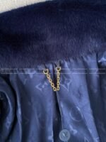 Louis Vuitton x Nigo Joint Model FW25 Single-Breasted Fur Coat - Image 3