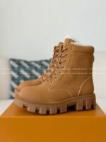 LOUIS VUITTON RANGER LEATHER ANKLE BOOTS - Image 2