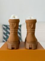 LOUIS VUITTON RANGER LEATHER ANKLE BOOTS - Image 3