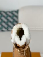 LOUIS VUITTON RANGER LEATHER ANKLE BOOTS - Image 6