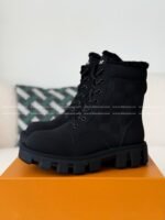 LOUIS VUITTON RANGER LEATHER ANKLE BOOTS - Image 2