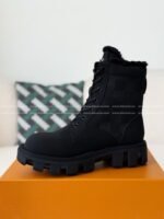 LOUIS VUITTON RANGER LEATHER ANKLE BOOTS - Image 10