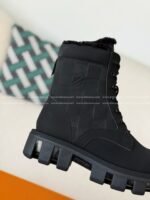 LOUIS VUITTON RANGER LEATHER ANKLE BOOTS - Image 7