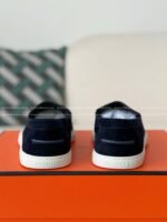 Hermes Faux Suede Loafers - Image 3