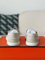 Hermes Faux Suede Loafers - Image 3