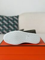 Hermes Faux Suede Loafers - Image 9