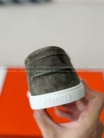 Hermes Faux Suede Loafers - Image 4