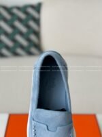 Hermes Faux Suede Loafers - Image 5
