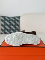 Hermes Faux Suede Loafers - Image 9