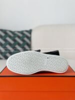 Hermes Faux Suede Loafers - Image 9