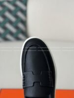 Hermes Faux Suede Loafers - Image 6